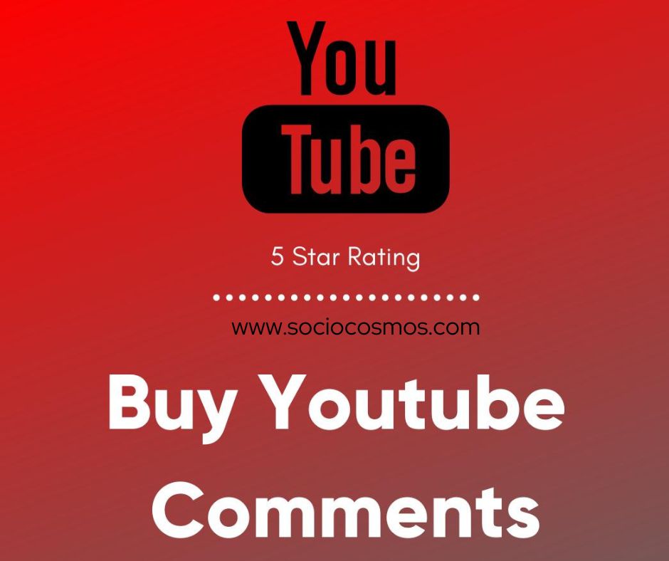 BUY YOUTUBE COMMENTS